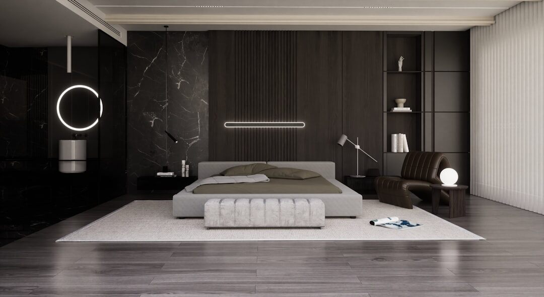 luxury celebrity bedroom